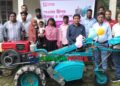 কালিহাতীতে ব্র্যাকের পাওয়ার টিলার বিতরণ