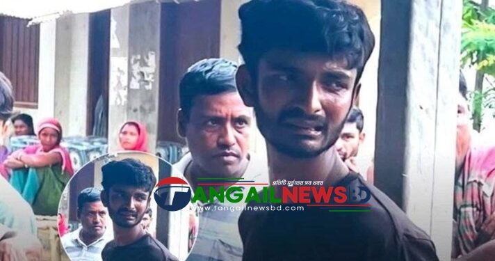 ঘাটাইলে মাদক ও জুয়ার টাকা জোগাড়ে শ্বশুরবাড়ি চুরি করতে গিয়ে জামাতা আটক