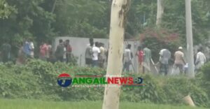 গোপালপুরে ১৪৪ ধারা উপেক্ষা করে কয়েক দুই গ্রামের আবারো সংঘর্ষ, হামলা, ভাঙচুর ও অগ্নিসংযোগ
