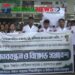 টাঙ্গাইল মেডিকেল কলেজে শিক্ষার্থী ও ইন্টার্ন চিকিৎসকদের বিক্ষোভ