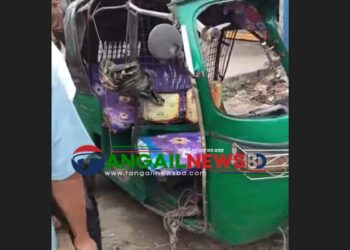 এলেঙ্গায় বাস-সিএনজির সংঘর্ষে নারী নিহত ॥ আহত ২ জন