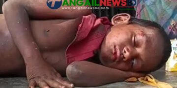 মির্জাপুরে চলন্ত ট্রেন থেকে হাত বাঁধা অবস্থায় ছুড়ে ফেলা হলো শিশুকে!