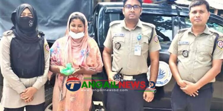 মির্জাপুরে ইয়াবাসহ নারী মাদক কারবারি সাথী গ্রেপ্তার