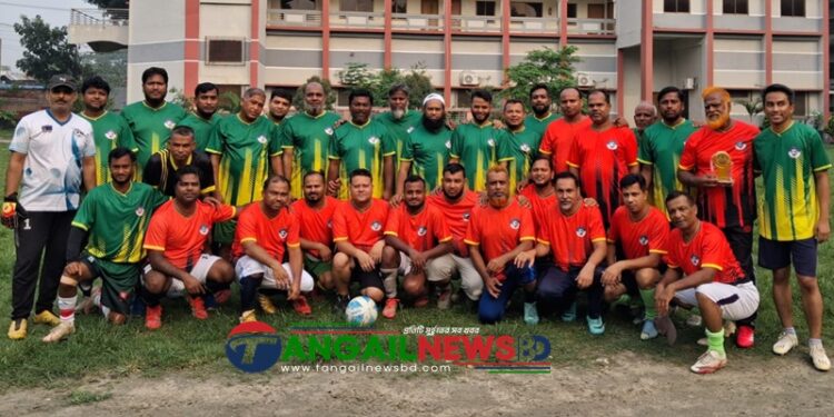 ফোরটি আপ ব্রাদার্স ক্লাবের ঈদ পূর্নমিলনী প্রীতি ফুটবল ম্যাচ অনুষ্ঠিত