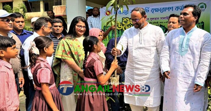 টাঙ্গাইলে প্রায় ৪০ লাখ বনজ, ফলদ ও ওষুধি বৃক্ষ রোপণ করা হবে