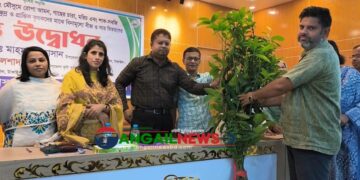 ঘাটাইলে ক্ষুদ্র ও প্রান্তিক কৃষকদের মাঝে বিনামূল্যে বীজ-সার বিতরণ