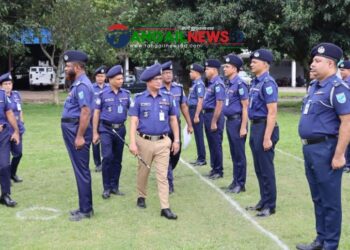 টাঙ্গাইল জেলা পুলিশের মাস্টার প্যারেড অনুষ্ঠিত