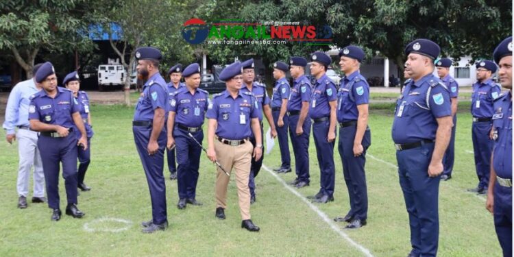 টাঙ্গাইল জেলা পুলিশের মাস্টার প্যারেড অনুষ্ঠিত