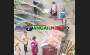 বাসাইলের কাশিলে সালিশ শেষে নারীসহ ৩ জনকে কুপিয়ে আহত