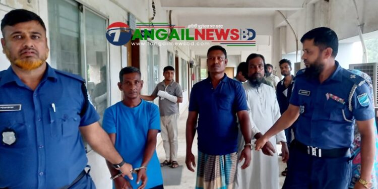 টাঙ্গাইলে নারীকে ধর্ষনের দায়ে দুইজনকে যাবজ্জীবন কারাদন্ড ও একজনকে ১৫ বছর সশ্রম কারাদন্ড