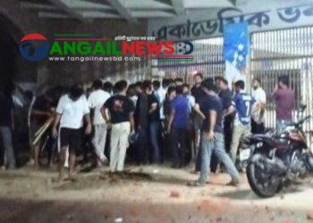 মাভাবিপ্রবিতে বিশ্বকাপ খেলা দেখার সময় দু’পক্ষের সংঘর্ষ