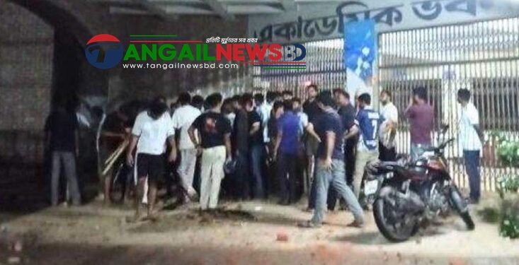 মাভাবিপ্রবিতে বিশ্বকাপ খেলা দেখার সময় দু’পক্ষের সংঘর্ষ