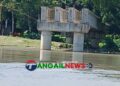 কালিহাতীর জোকারচরে সেতুর কাজ দীর্ঘদিন মুখ থুবরে পড়ে আছে