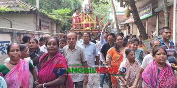 কালিহাতীতে উৎসবমুখর পরিবেশে জগন্নাথ দেবের রথযাত্রা অনুষ্ঠিত