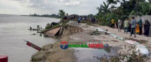 গোপালপুরে যমুনা নদী রক্ষা বাঁধের ৬৫ মিটার এলাকায় ভাঙ্গন অব্যাহত