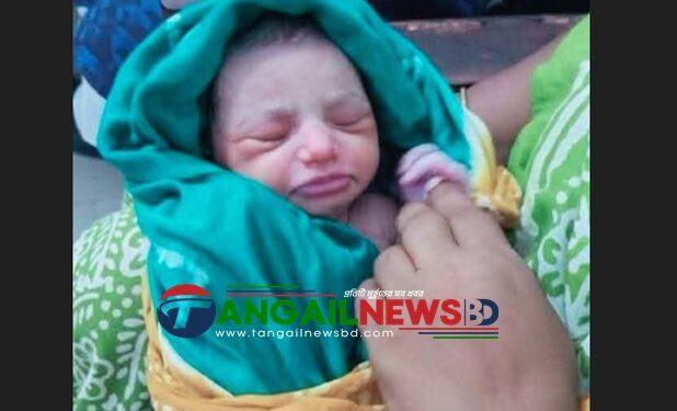 বাসাইলের কাশিলের রাস্তার পাশে জঙ্গলে পরিত্যক্ত অবস্থায় নবজাতক উদ্ধার