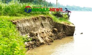 কালিহাতীর দশকিয়ায় তীব্র ভাঙ্গন আতঙ্কে ১৫ গ্রামের হাজারো মানুষ