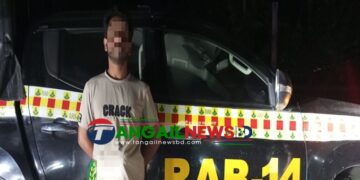 কালিহাতীতে সাজাপ্রাপ্ত পলাতক আসামি রুবেলকে গ্রেপ্তার