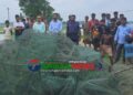 গোপালপুরের ডগা বিলে অভিযানে অবৈধ চায়না জাল জব্দ