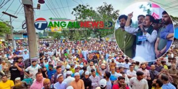 জুলাই শহীদদের স্মরণ ছাড়াই ভূঞাপুরে এনসিপির পদযাত্রা ॥ ক্ষুব্ধ স্থানীয়রা