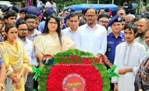 টাঙ্গাইলে যথাযোগ্য মর্যাদায় জুলাই শহিদ দিবস পালিত