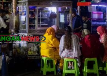 টাঙ্গাইল শহরজুড়ে বাড়ছে ফুড কার্ট সংস্কৃতি