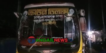 মধুপুরে বাস-ট্রাকের সংঘর্ষে নারী-শিশুসহ নিহত ৩ জন ॥ আহত ১৭