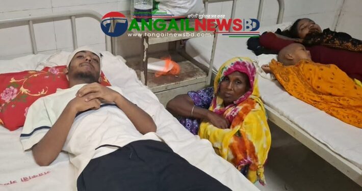 টাঙ্গাইলে শালিস বৈঠকে হামলা ॥ হত্যা চেষ্টা ও লুটপাটের অভিযোগে মামলা দায়ের