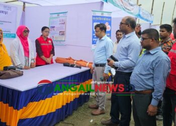টাঙ্গাইলে পূর্বাভাস ভিত্তিক বন্যা প্রস্তুতির আগাম মহড়া অনুষ্ঠিত