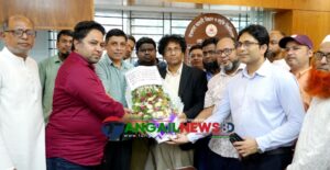 মাভাবিপ্রবিতে নতুন প্রো-ভাইস চ্যান্সেলর হিসেবে অধ্যাপক আনিছুরের যোগদান