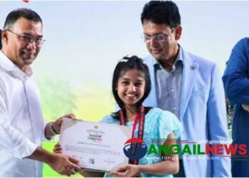লোকগীতিতে জাতীয় পর্যায়ে প্রথম সখীপুরের অনয়া সরকার ইশা