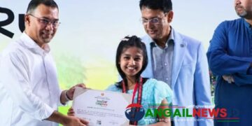 লোকগীতিতে জাতীয় পর্যায়ে প্রথম সখীপুরের অনয়া সরকার ইশা