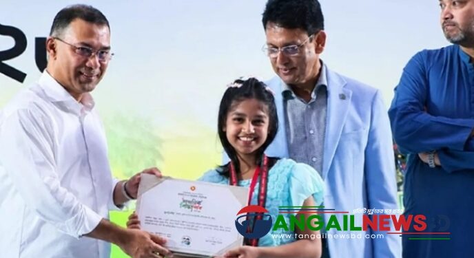 লোকগীতিতে জাতীয় পর্যায়ে প্রথম সখীপুরের অনয়া সরকার ইশা