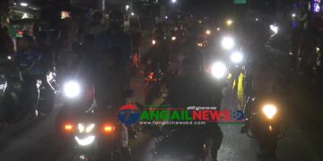 টাঙ্গাইলে আওয়ামী লীগের পুনর্বাসন ঠেকাতে যুবদলের মোটরসাইকেল শোডাউন