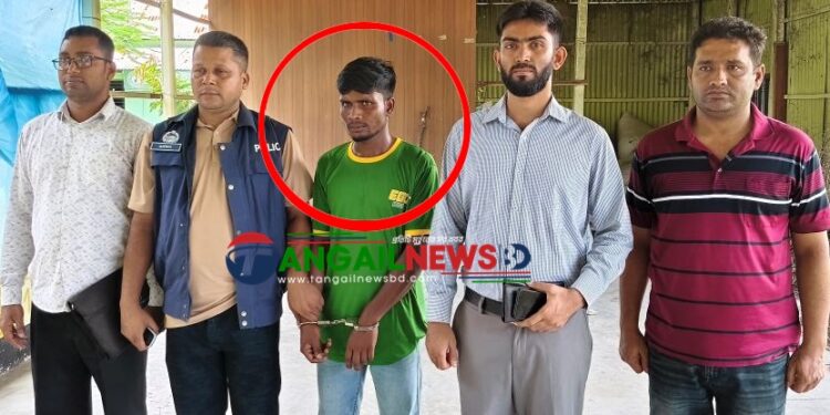 বাসাইলে গাঁজা সেবনের দায়ে যুবকের ১ মাসের কারাদণ্ড