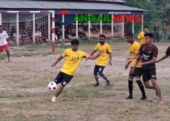 করটিয়ার গড়াশিনে শামসুদ্দিন স্মৃতি ফুটবল টুর্নামেন্টের উদ্বোধন