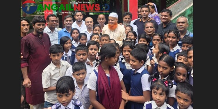 নাগরপুরে ৪টি বিদ্যালয়ের নতুন ভবন উদ্বোধন