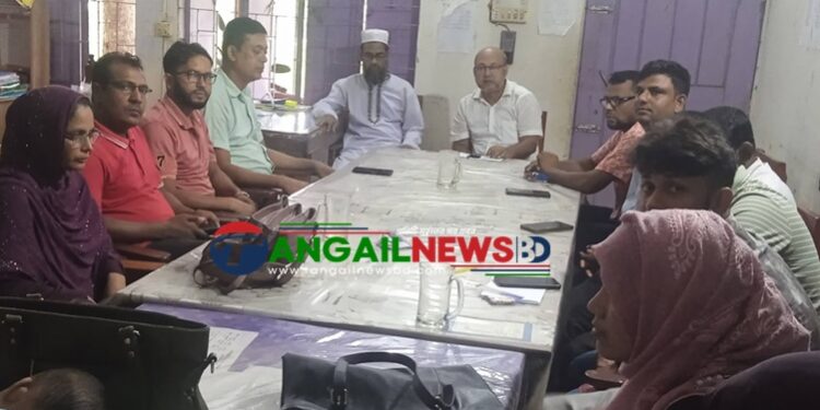 বাসাইলের সুন্না আব্বাছিয়া স্কুলে জুলাই গণঅভ্যুত্থান দিবস পালিত