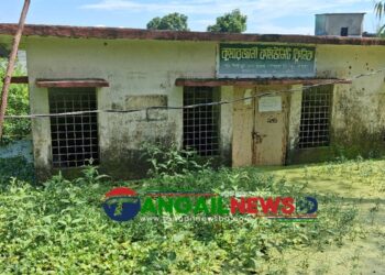 পানিতে তলিয়ে আছে মির্জাপুরের কুমারজানী কমিউনিটি ক্লিনিক ॥ নেই স্বাস্থ্যসেবা