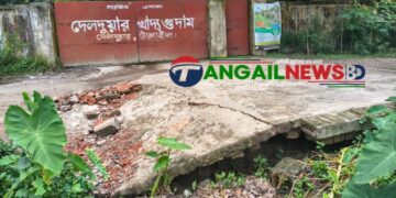 দেলদুয়ারে অপ্রয়োজনীয় কালভার্ট খাদ্যগুদামের অভিশাপ