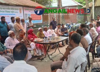 নাগরপুরে ঈদ গাঁ মাঠের মিনার উদ্বোধন করলেন এমপি লাভলু