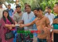 গোড়াই উত্তর নাজির পাড়া কবরস্থানের বেড়া নির্মাণ কাজ সম্পন্ন
