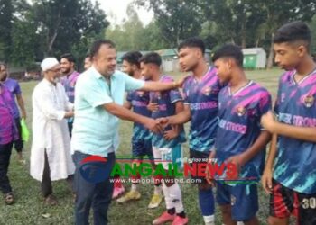 টাঙ্গাইলে ধুলটিয়া প্রিমিয়ার ফুটবল লীগের উদ্বোধন