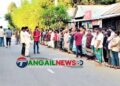 শান্তিতে ঘুমানোর দাবিতে ঘাটাইলের দেউপাড়ায় মানববন্ধন ও গণবিক্ষোভ