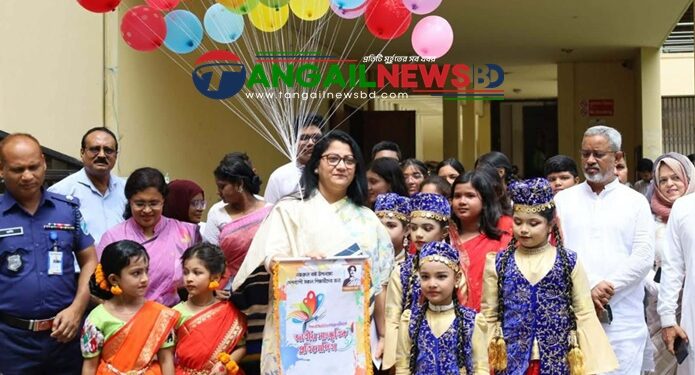 টাঙ্গাইলে নজরুল বর্ষে জাতীয় সাংস্কৃতিক প্রতিযোগিতা উদ্বোধন করলেন ডিসি