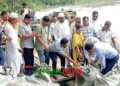 দেলদুয়ারে এলেংজানী নদীর ভাঙ্গন রোধে জিও ব্যাগ স্থাপন