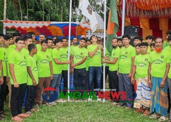 ঘাটাইলে এ কে সিকদার স্মৃতি ফুটবল টুর্নামেন্টের উদ্বোধন