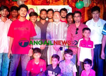 ঘাটাইলে জামুরিয়া শান্তি সংঘ যুব সমাজের ১৭তম প্রতিষ্ঠাবার্ষিকী পালিত