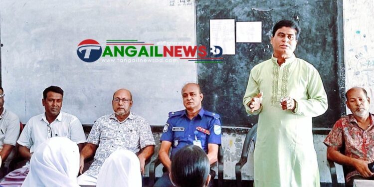 বাসাইলের সুন্না স্কুলে মাদকবিরোধী সমাবেশ অনুষ্ঠিত