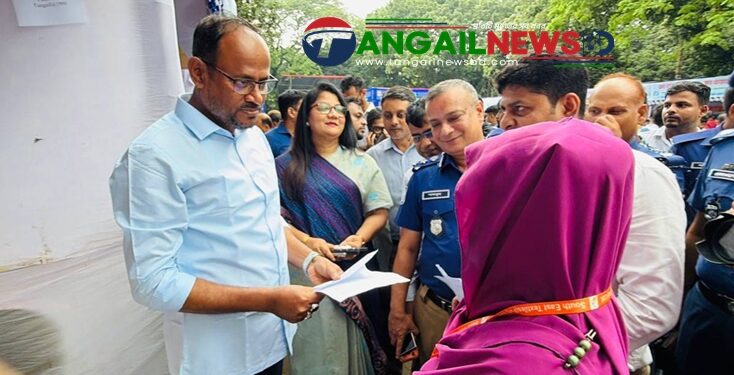 টাঙ্গাইলে ব্যতিক্রমী আয়োজনে একদিনেই চাকরি পেল ২ হাজার ২৭ জন তরুণ-তরুণী